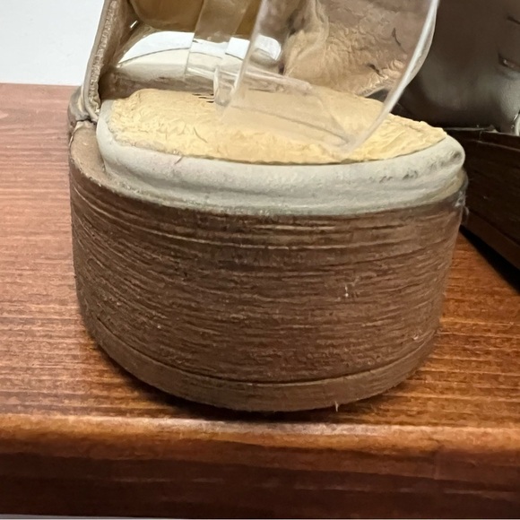 Muse & Cloud Women's Zycro Beige Leather Lace-up Summer Boho Sandals NEW 10 - Picture 9 of 11